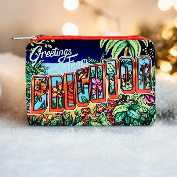 Brighton Handbags - Brighton Post Card Pouch NWT